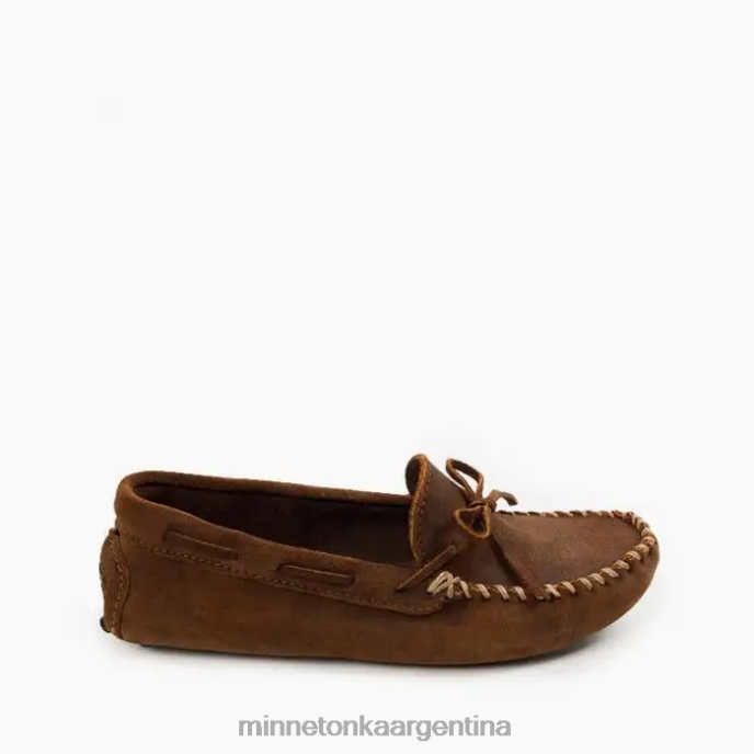 calzado gorguera marrón hombres conductor clasico Minnetonka R6DN353