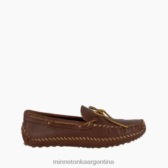 calzado marrón hombres p.w. moc de conducción Minnetonka R6DN388