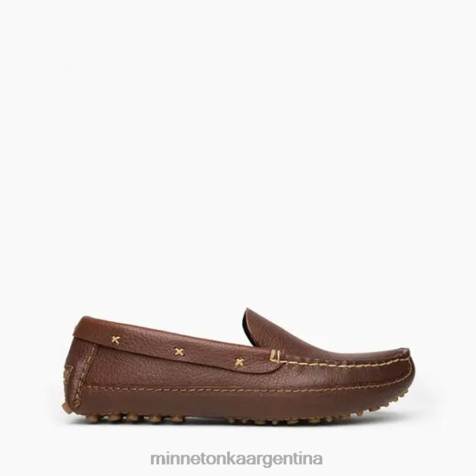 calzado marrón hombres p.w. mocasín de conducción Minnetonka R6DN394