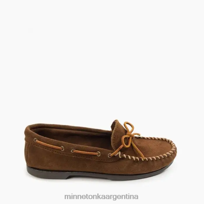 calzado marrón polvoriento hombres campamento moc Minnetonka R6DN332
