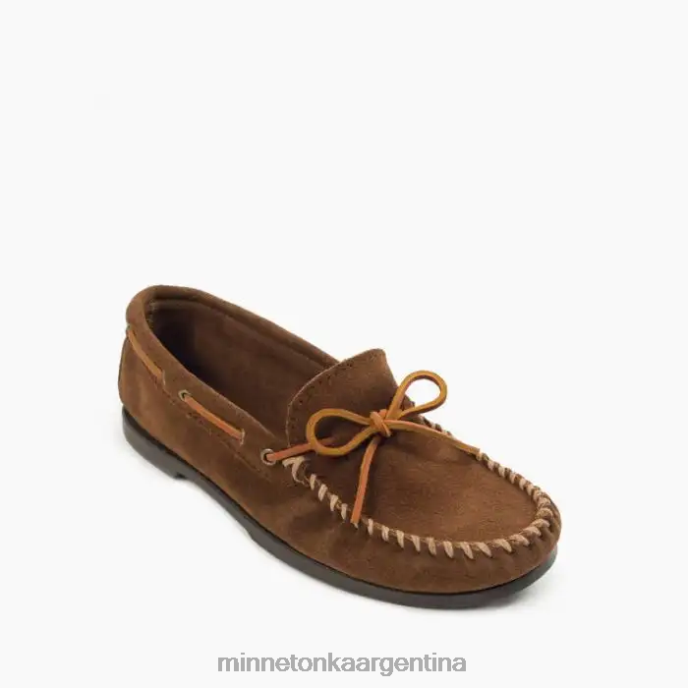 calzado marrón polvoriento hombres campamento moc Minnetonka R6DN332
