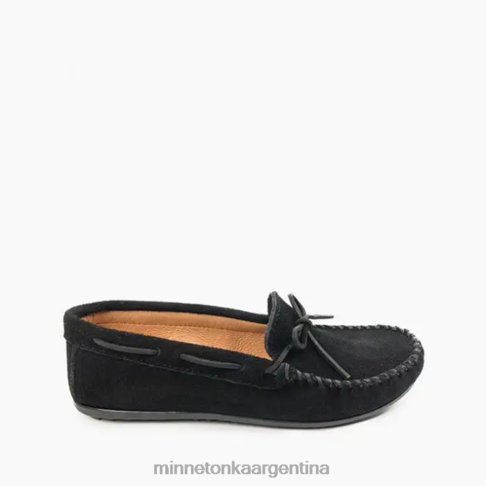 calzado negro hombres moc clasico Minnetonka R6DN328