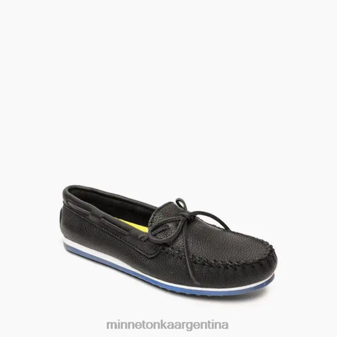 calzado negro hombres piel de alce plus Minnetonka R6DN347