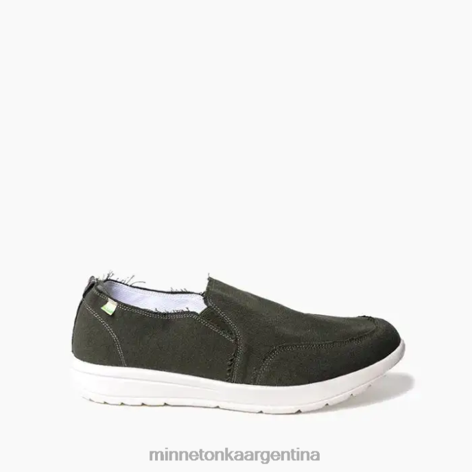 calzado aceituna hombres extensión Minnetonka R6DN352