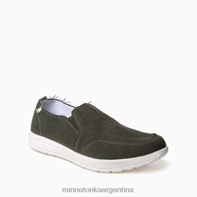 calzado aceituna hombres extensión Minnetonka R6DN352