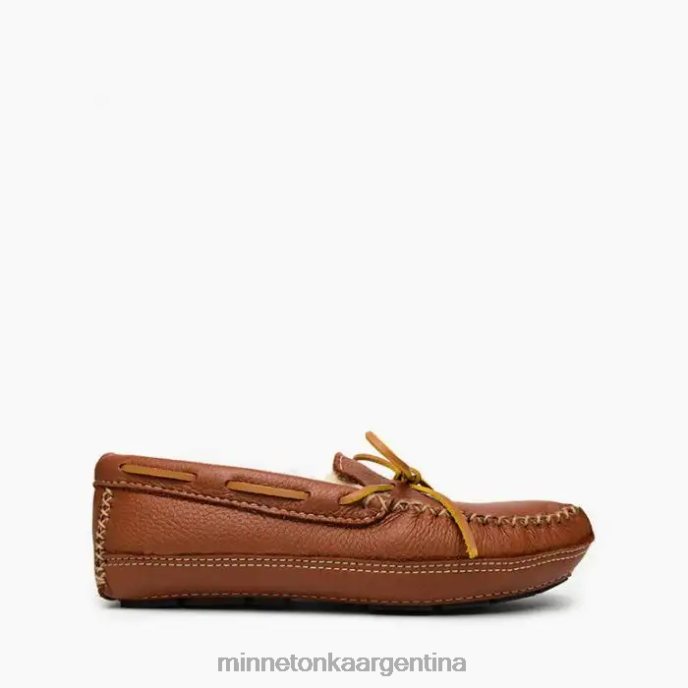 calzado carmelo hombres zapatilla de alce de piel de oveja Minnetonka R6DN410