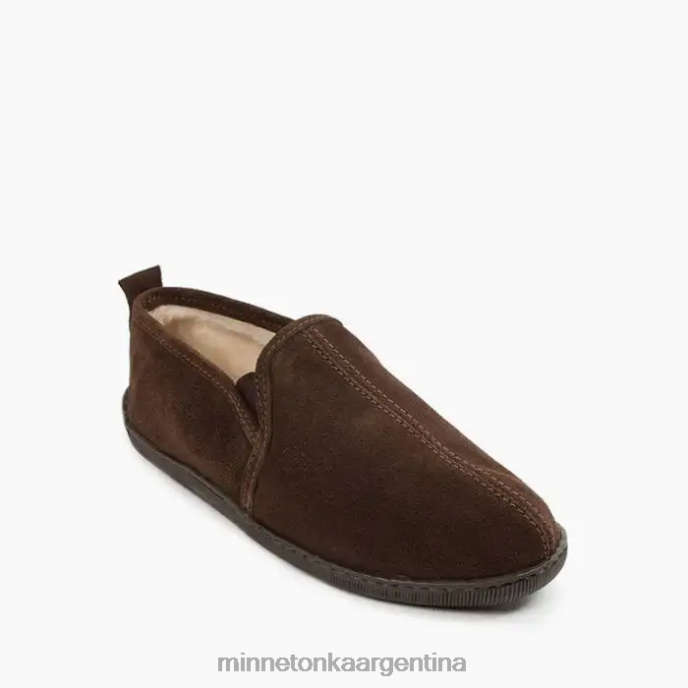 calzado chocolate hombres Romeo Minnetonka R6DN422