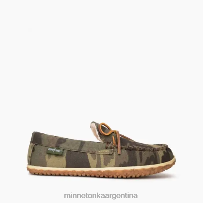 calzado estampado de camuflaje hombres tom Minnetonka R6DN368