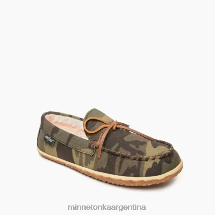 calzado estampado de camuflaje hombres tom Minnetonka R6DN368