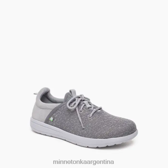 calzado gris hombres eco de nuevo Minnetonka R6DN448