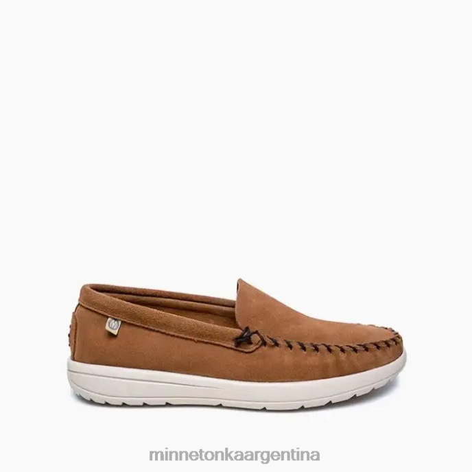 calzado marrón polvoriento hombres descubre lo clásico Minnetonka R6DN344