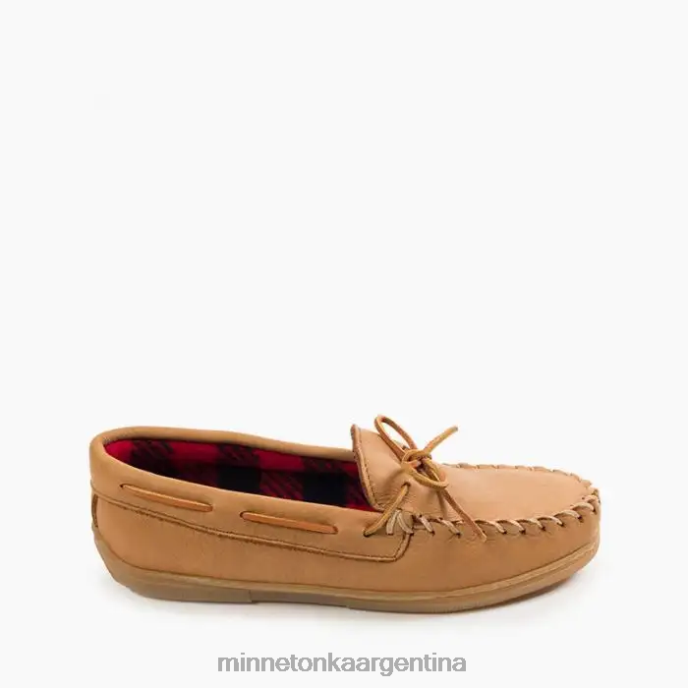 calzado natural hombres mocasín de lana de alce Minnetonka R6DN438