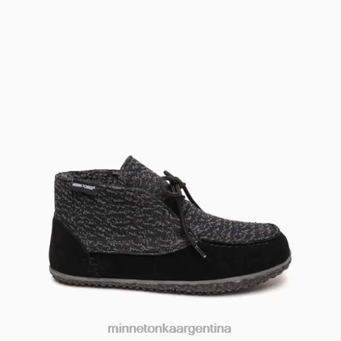 calzado negro hombres torrey Minnetonka R6DN425