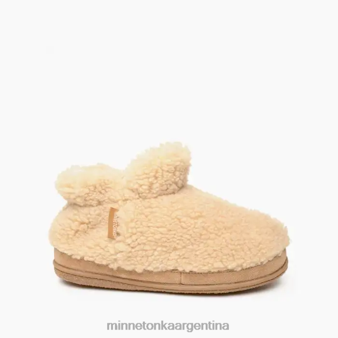 calzado bronceado dorado mujer botín brekyn Minnetonka R6DN296