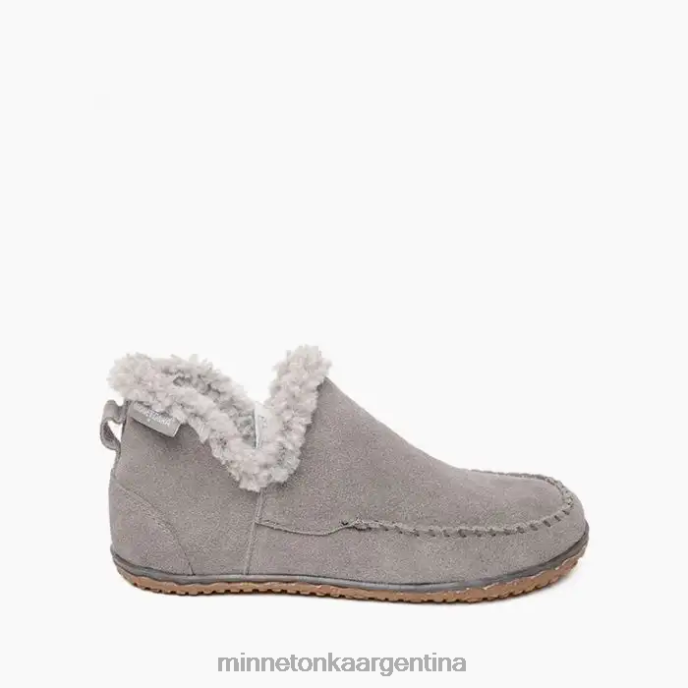 calzado gris mujer tarén Minnetonka R6DN50