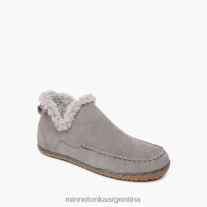 calzado gris mujer tarén Minnetonka R6DN50