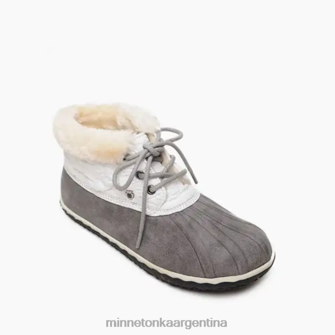 calzado gris mujer tega Minnetonka R6DN52