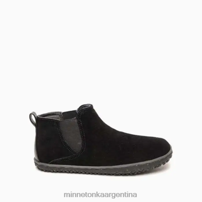 calzado negro mujer bota chelsea Minnetonka R6DN55