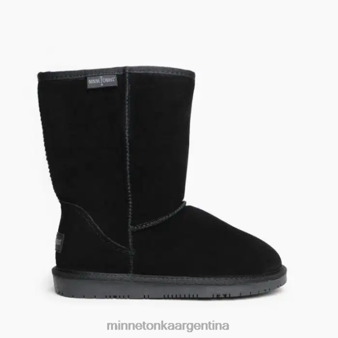 calzado negro mujer bota corta olympia Minnetonka R6DN42