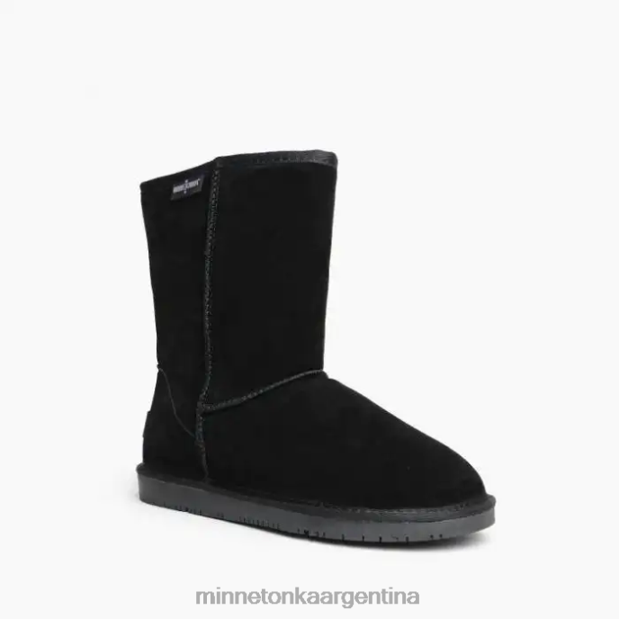 calzado negro mujer bota corta olympia Minnetonka R6DN42