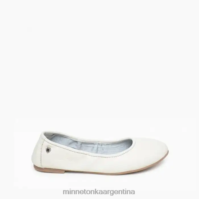 calzado blanco mujer anna Minnetonka R6DN112