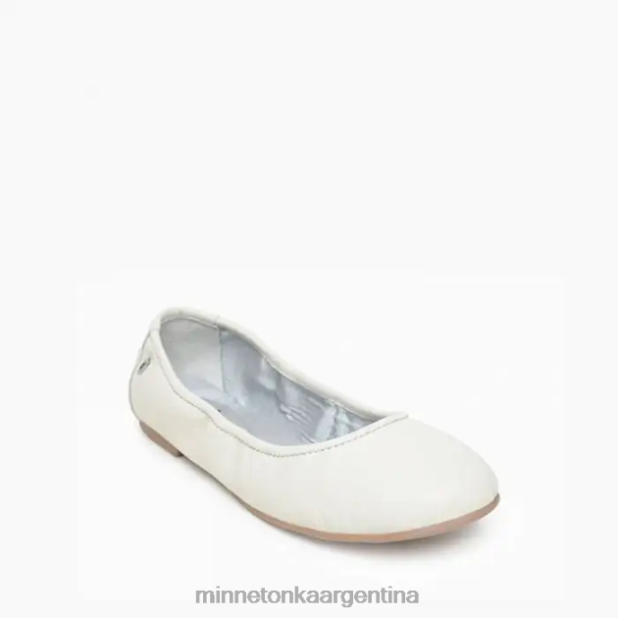 calzado blanco mujer anna Minnetonka R6DN112