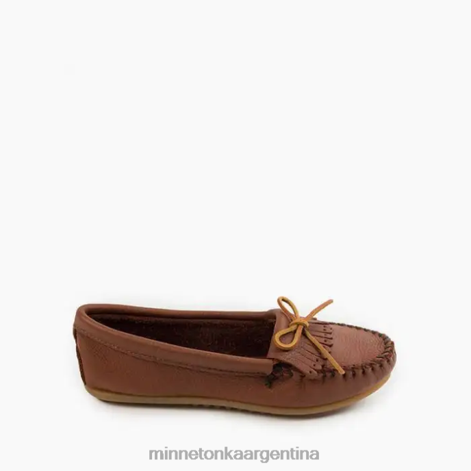 calzado carmelo mujer kilty de piel de venado Minnetonka R6DN95