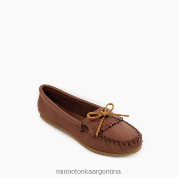 calzado carmelo mujer kilty de piel de venado Minnetonka R6DN95