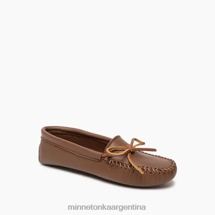 calzado carmelo mujer suela blanda doble de piel de venado Minnetonka R6DN65