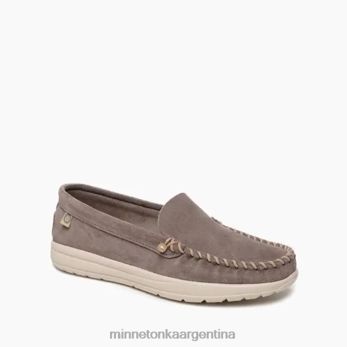 calzado gris mujer descubre lo clásico Minnetonka R6DN69