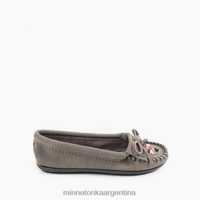 calzado gris mujer moc trueno Minnetonka R6DN88