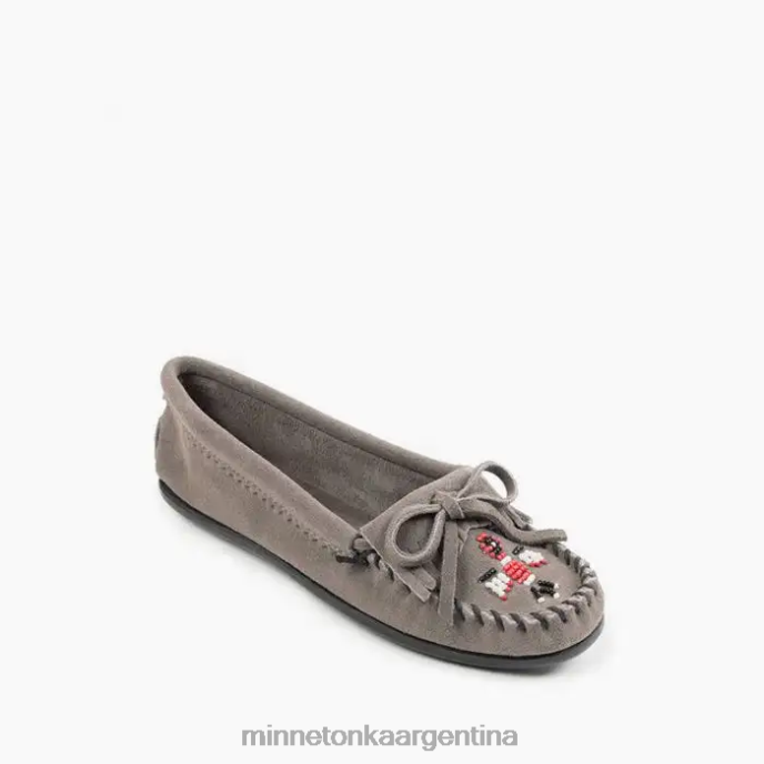calzado gris mujer moc trueno Minnetonka R6DN88