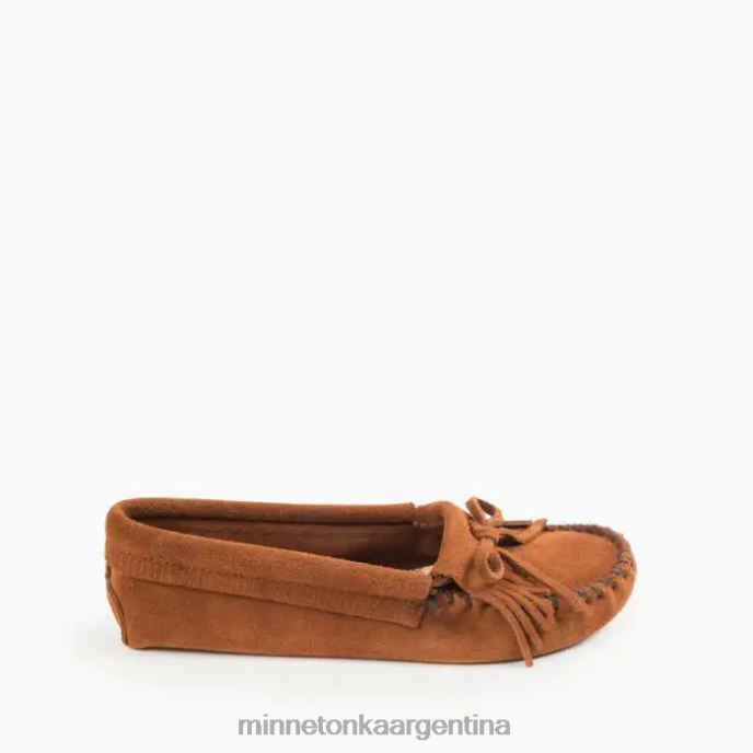 calzado marrón mujer suela blanda kilty Minnetonka R6DN91
