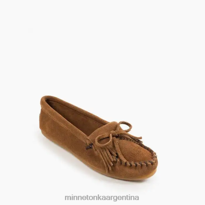 calzado marrón polvoriento mujer suela dura kilty Minnetonka R6DN75