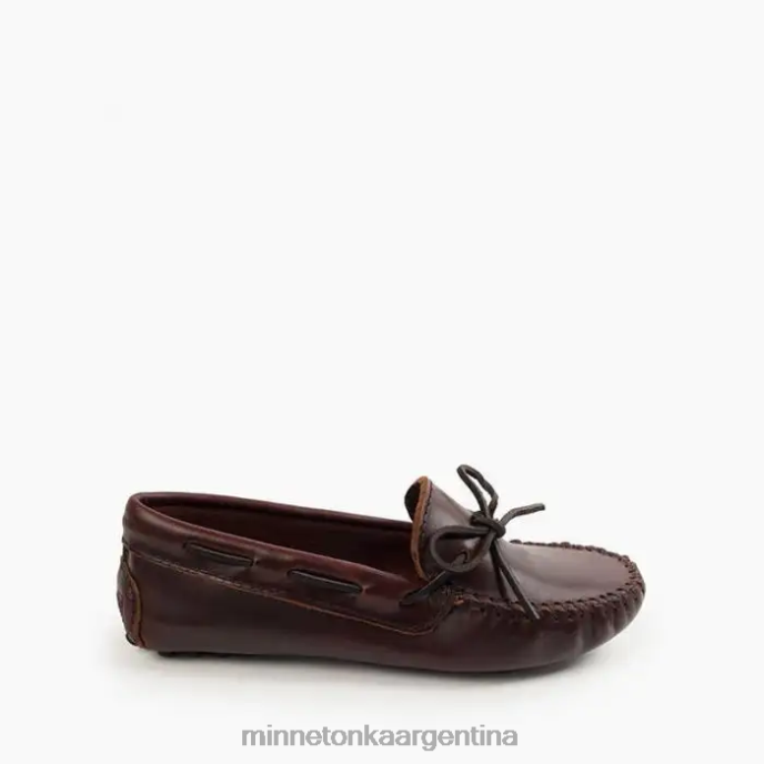 calzado marron oscuro mujer conductor clasico Minnetonka R6DN130
