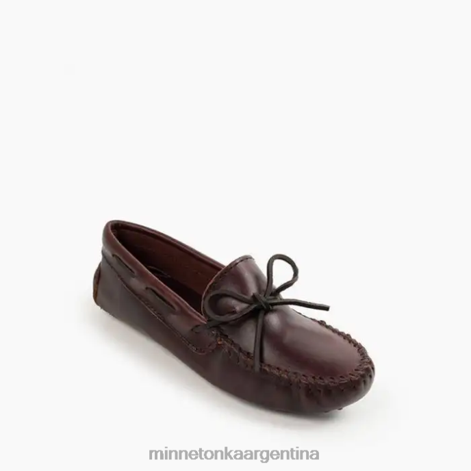 calzado marron oscuro mujer conductor clasico Minnetonka R6DN130