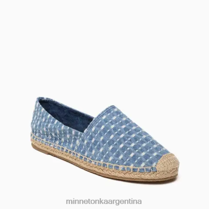 calzado mezclilla azul claro mujer pam Minnetonka R6DN133