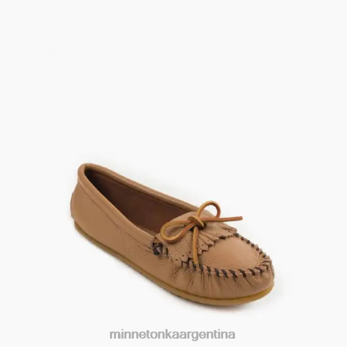 calzado moca mujer kilty de piel de venado Minnetonka R6DN97