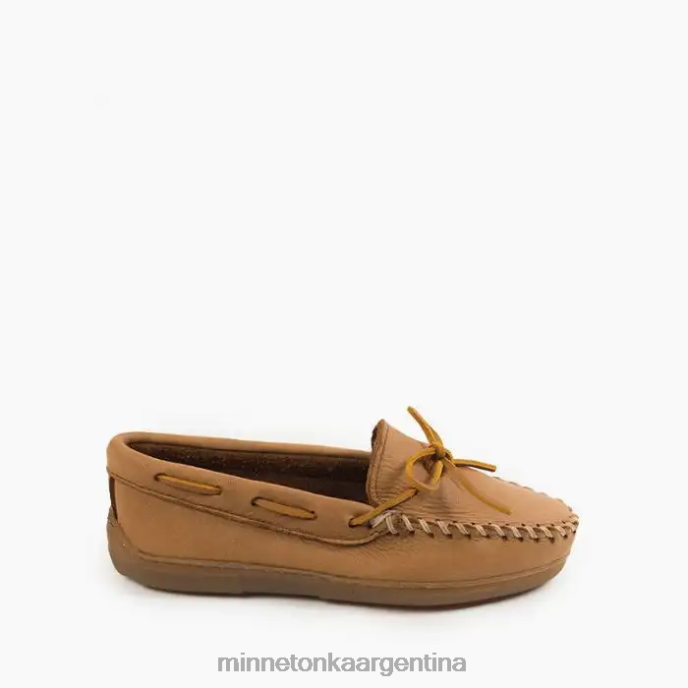 calzado natural mujer clásico de piel de alce Minnetonka R6DN109