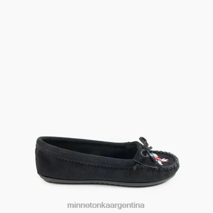 calzado negro mujer moc trueno Minnetonka R6DN85