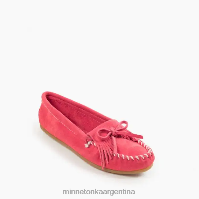 calzado rosa mujer suela dura kilty Minnetonka R6DN79