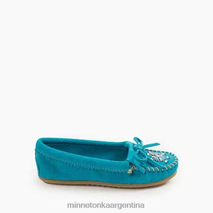 calzado turquesa mujer yo a nosotros moc Minnetonka R6DN145