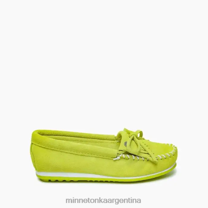 calzado verde cítrico mujer kilty más Minnetonka R6DN58