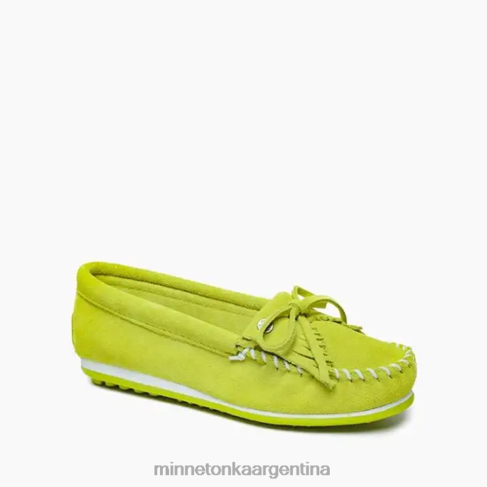 calzado verde cítrico mujer kilty más Minnetonka R6DN58