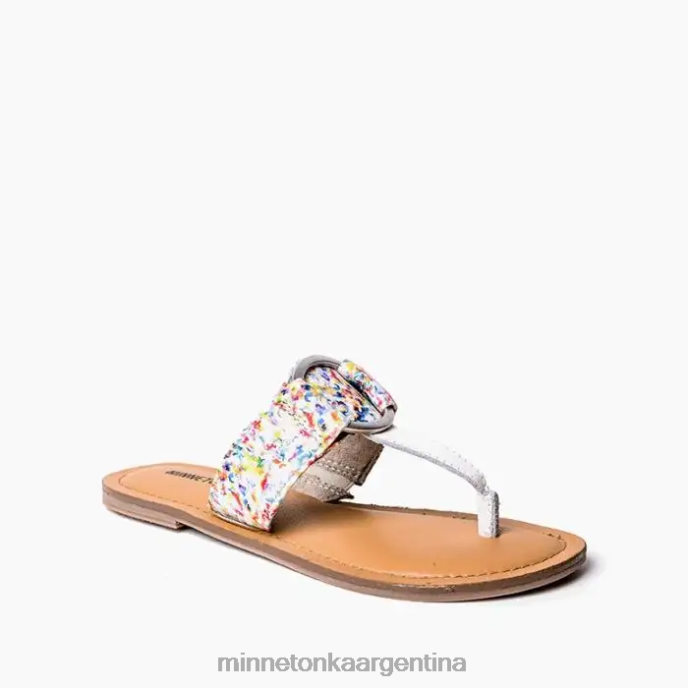 calzado cera blanca derretida mujer fairlea Minnetonka R6DN185