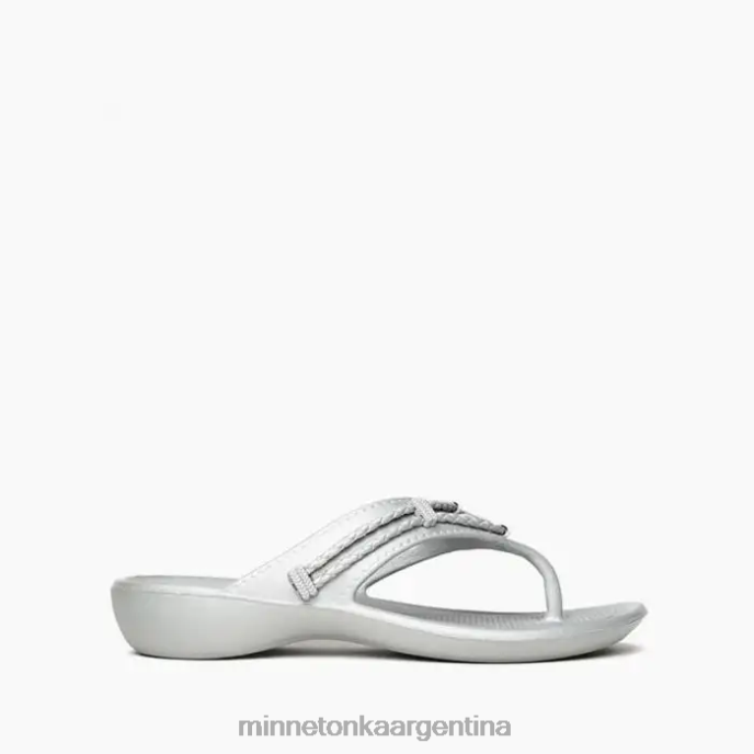 calzado gris mujer Prisma de Silverthorne Minnetonka R6DN191