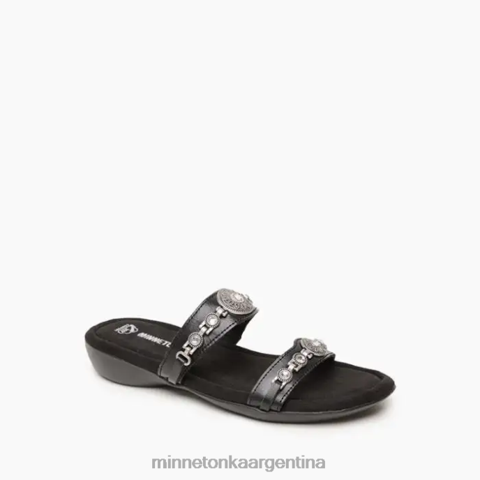 calzado negro mujer Brenn Minnetonka R6DN196