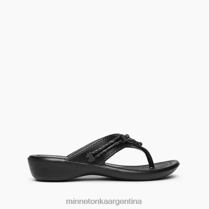 calzado negro mujer Prisma de Silverthorne Minnetonka R6DN189