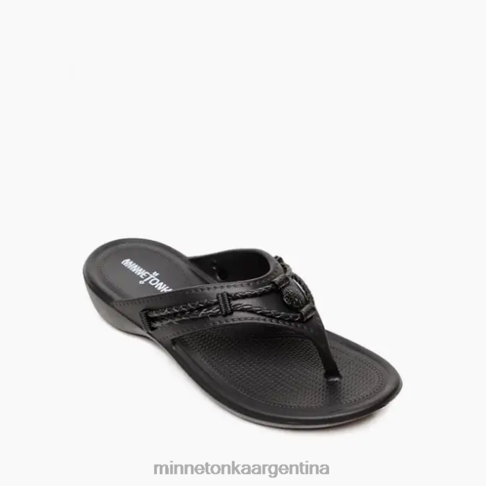 calzado negro mujer Prisma de Silverthorne Minnetonka R6DN189