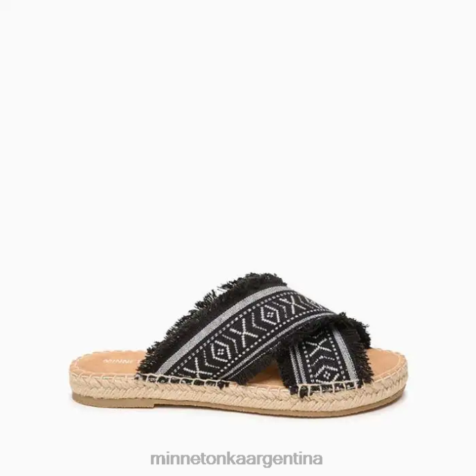 calzado negro mujer pimienta Minnetonka R6DN169